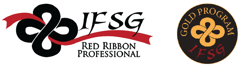 ifsg red ribbon professional badge